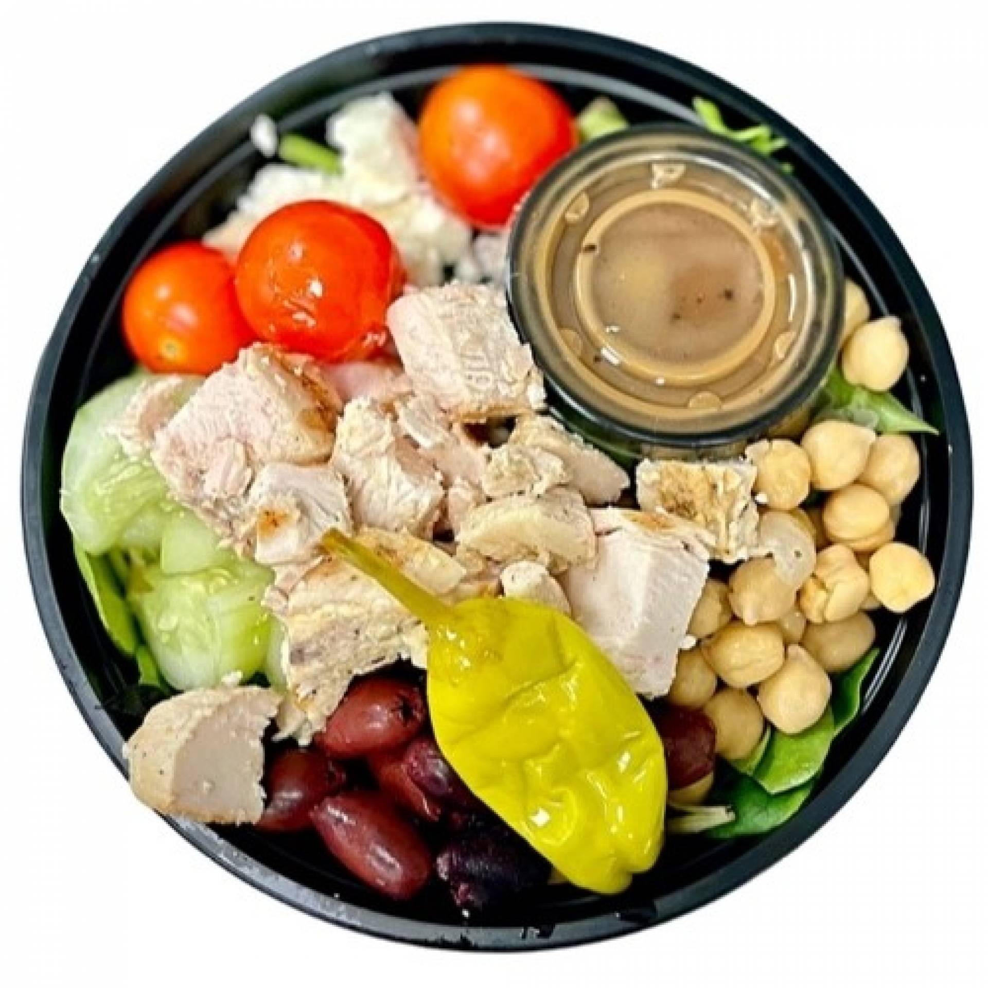 Greek Salad with Grilled Chicken